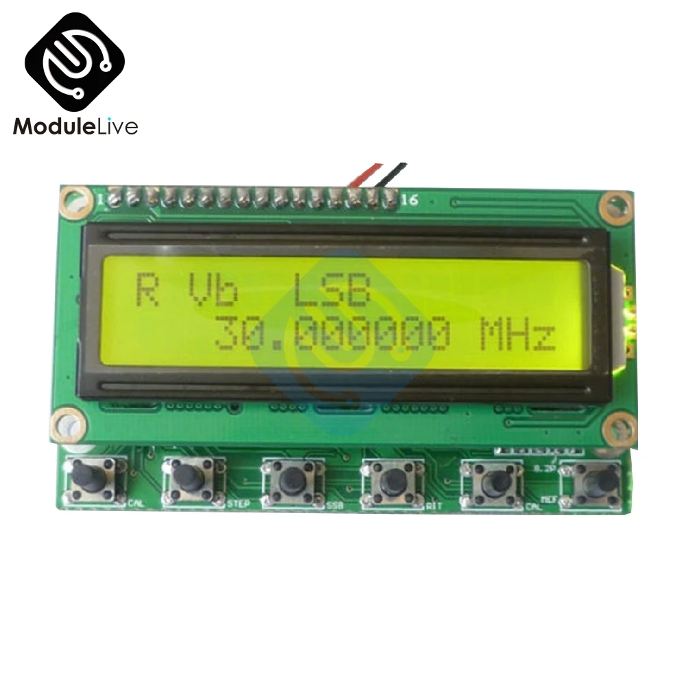 AD9850 6 полос 0 ~ 55 МГц DDS генератор сигналов цифровое Любительское радио RIT VFO SSB|ssb|ssb
