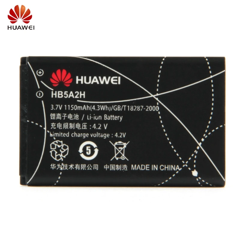 Аккумулятор huawei HB5A2H для huawei U7519 C5730 U8110 T552 U7520 U8500 U8100 подлинный Сменный аккумулятор для телефона 1150 мАч