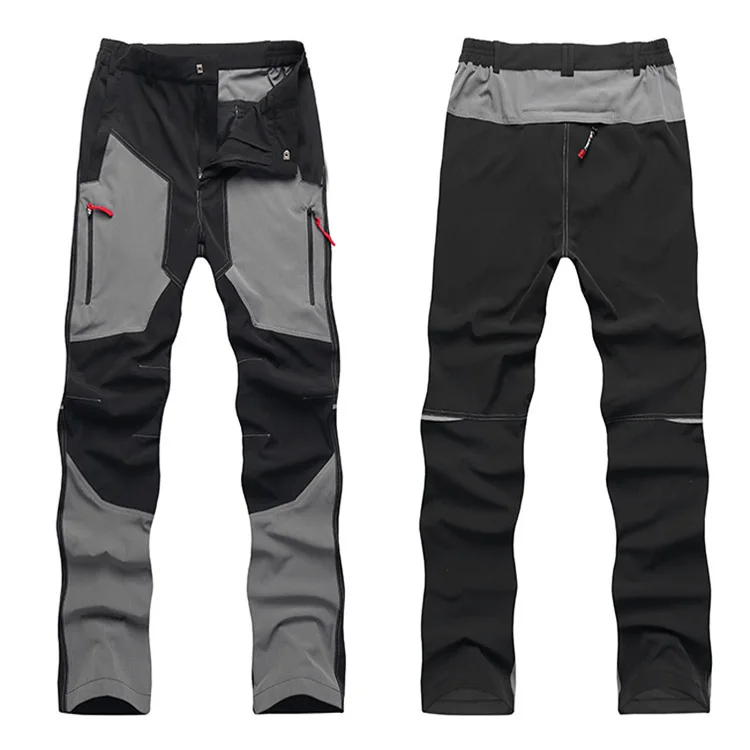 Verão dos Homens Calças à Prova Respirável ao ar Viagem de Acampamento Mountainskin Esportes Caminhadas Dwaterproof Água Livre Trekking Pesca Calças Táticas Va259 5 à prova dwaterproof água respirável ao ar