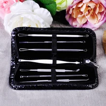 7pcs lot New Stainless Steel Surgical Extractor Tools font b Black b font font b head