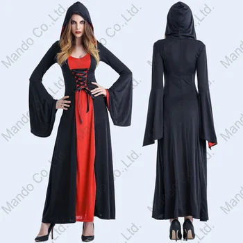 

Women Renaissance Medieval Vampire Cosplay Victorian Fancy sexy Dress halloween