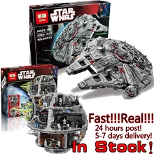 LEPIN STAR WARS Clone Troopers 05035 05033 Millennium Falcon Death Spaceship War Building Bricks Blocks Set Starwars Toys