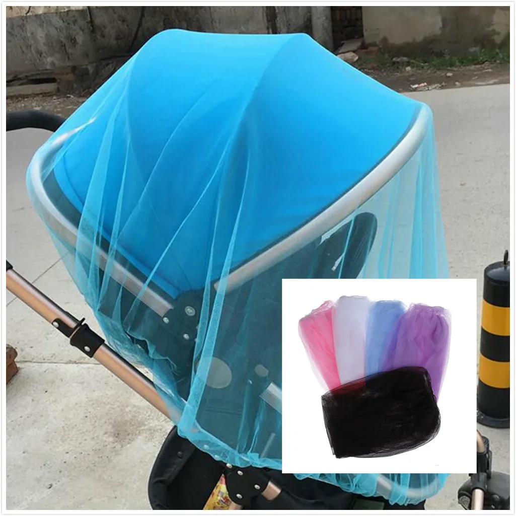 

Infants Baby Stroller Pushchair Cart Mosquito Insect Net Safe Mesh Buggy Crib Netting
