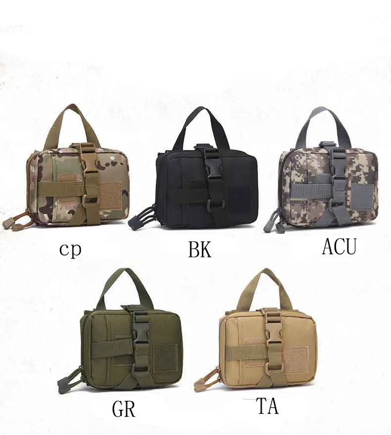 

Wild extension tactics medical receive package, outdoor camouflage multifunctional first aid kit