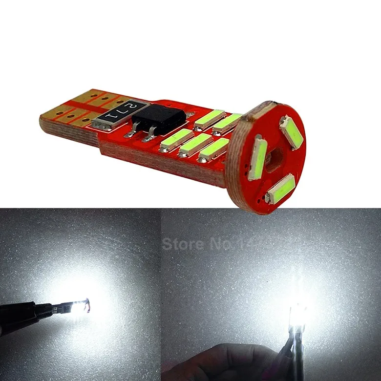 2Pcs Brand New Canbus Error Free T10 W5W 4014 15SMD SMD LED High Power Car Auto Wedge Lights Parking Bulb Lamp DC12V (3)
