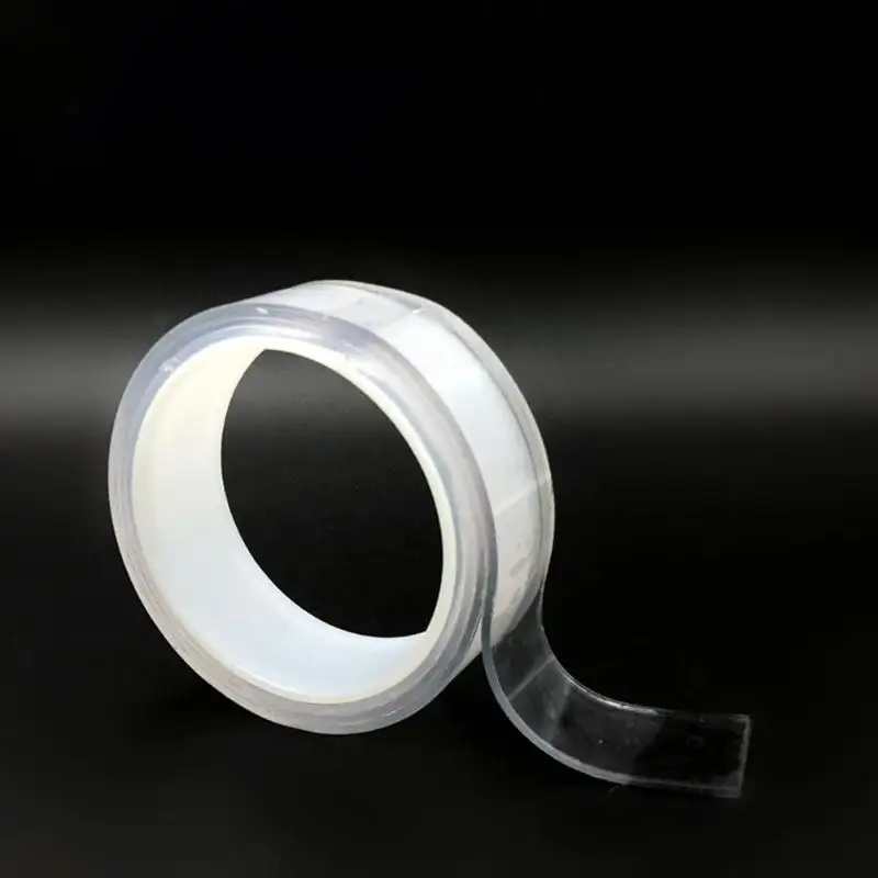 Многофункциональный 1 м нано лента двухсторонний бесследный моющийся с адгезионным покрытием ленты Крытый Открытый гель стикер на ручку съемный