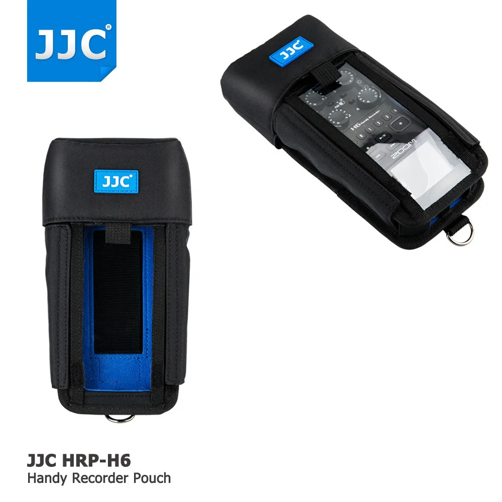 

JJC H6 Record Protector Remote Bag for Zoom Handy Recorders Pouch Holder Soft Case