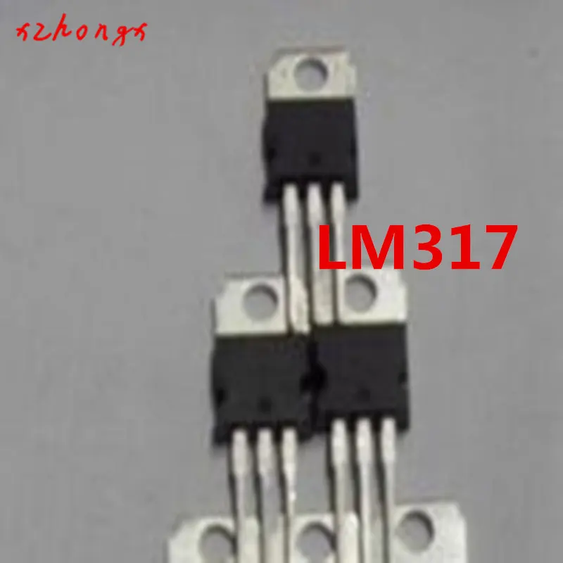 

10pcs/lot LM317T LM317 TO-220 Adjustable Voltage Regulator