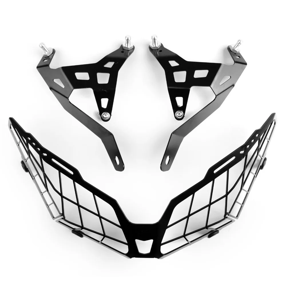 Areyourshop мотоциклетная фара для Yamaha FJ-09 MT-09 Tracer 900 объектив гриль из нержавеющей стали мотоциклетная крышка
