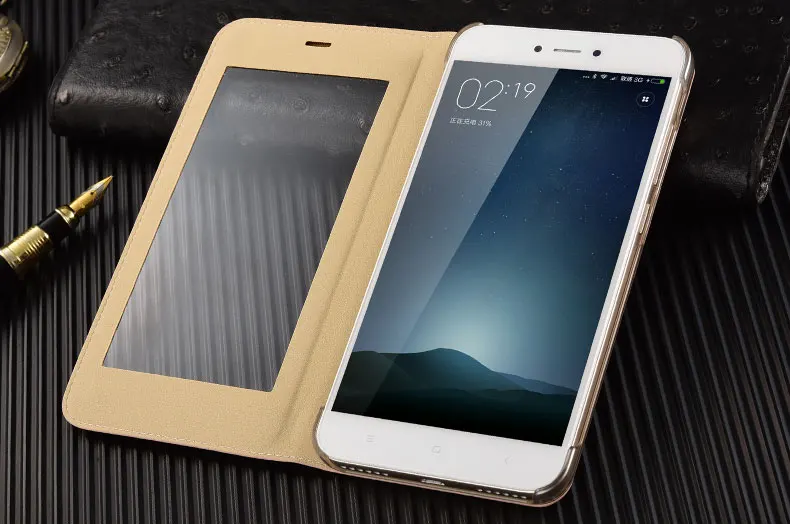 Чехол для Xiaomi Redmi Note 5 Pro, чехол для Redmi Note 5A, кожаный флип-чехол с окошком, чехол для Xiaomi Redmi Примечание 5A Prime