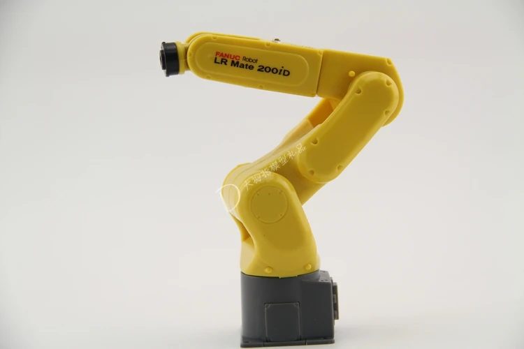 Изысканный Робот 3D модель 1:10 масштаб FANUC LR mate 200iD манипулятор рычаг модель вертикальный несколько шарниров для сбора, украшения - Цвет: Цвет: желтый