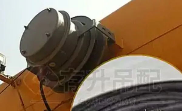 Xugong kran 20b wickel maschine Xugong kran 20b25k reel box kraft begrenzung box computer draht box montage