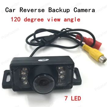 

[High Quality] Color CMOS 120 degree view angle Car Rear View Backup Camera Waterproof Reverse Camera 7 LED