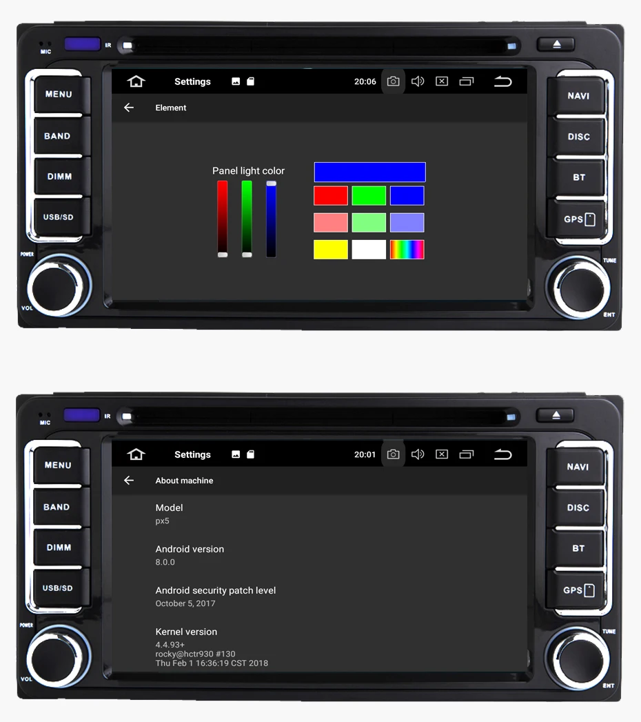 Excellent KANOR Octa Core RAM 4+32G 2 Din Android 8.0 Car Audio Stereo Radio DVD Player For Toyota Universal RAV4 Corolla Camry Hilux 15