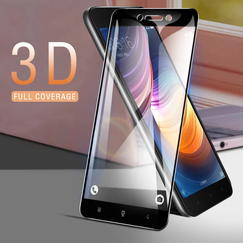

Tempered Glass For Redmi 5 Plus Max 2 Max 3 Full Cover 9H Protective Film Screen Protector For Redmi Mi6X Note 5 India 5A 6A