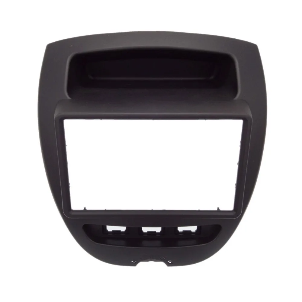 

2 Din Car CD DVD Fascia fit for Toyota Aygo,Citroen C1,Peugeot 107 2005-2014 Fascia Dash Kit Radio Panel Stereo Cover Plate Trim