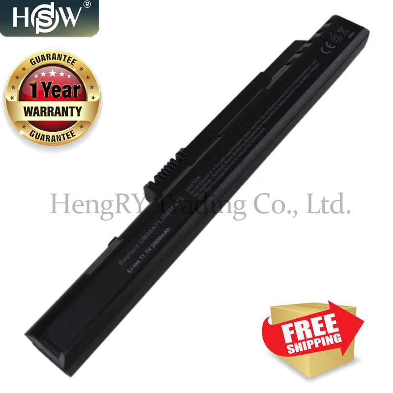 Аккумулятор UM08A31 с 3 ячейками для Acer Aspire One A110 A150 D150 D210 D250 ZG5 UM08A32 UM08A51 UM08A52 UM08A71 UM08A72