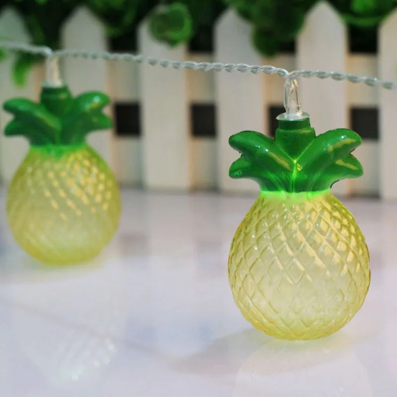 2017 3V 1.65M 10 Pineapple LED String Lights Holiday Party Led Tropical
