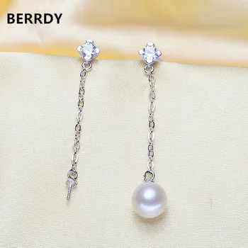 

Pearl Earrings Mountings, Shining Earrings Findings, Earrings Settings Jewelry Parts Fittings Drop Earrings Accessories