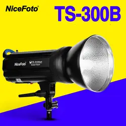 NiceFoto TS-300B 300 Вт Студия флэш 2,4 ГГц Встроенный приемник TS300B Профессиональная студия Лампа для освещения фотостудии