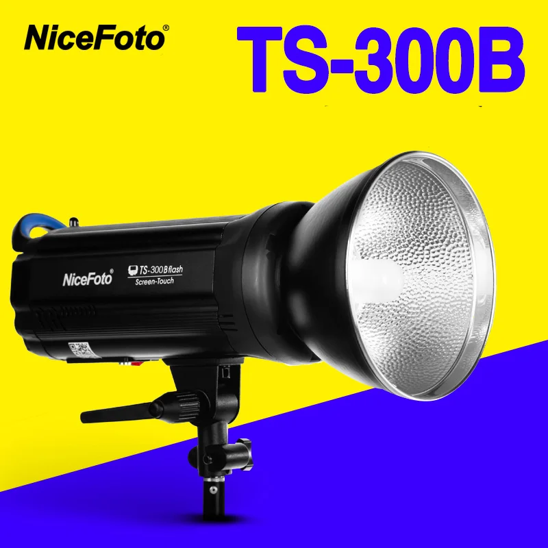 

NiceFoto TS-300B 300W Studio Flash 2.4GHz built-in receiver TS300B Professional Studio photography studio light lamp