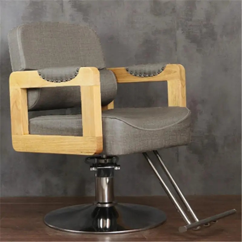 Kappersstoelen Cabeleireiro Stoel Mueble Sedie Sedia Schoonheidssalon Stuhl барберо салон Silla Cadeira Barbearia парикмахерское кресло - Цвет: MODEL I