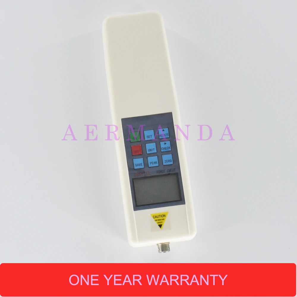 Digital Force Gauge HF1000 Pull Push Force Meter external sensor