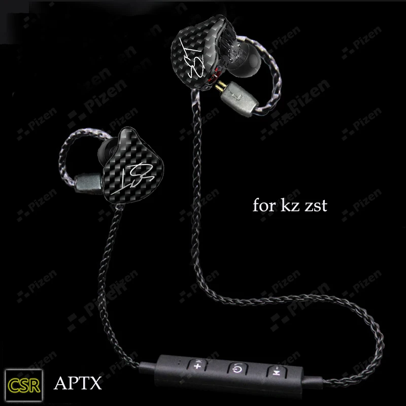 PIZEN BT66 CSR8645 Aptx Bluetooth обновления кабель наушников Беспроводной наушники Apt x провода