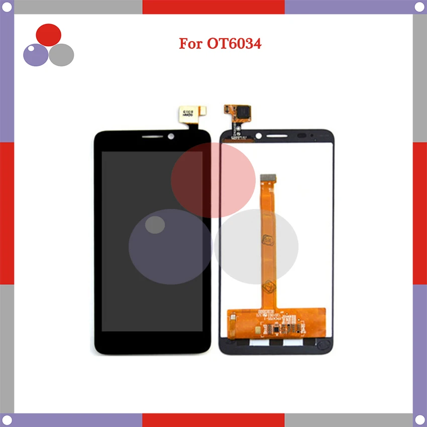 10 шт./лот 4 7 дюйма для Alcatel One Touch Idol S OT-6034R 6034Y OT6034 ЖК-дисплей сенсорный экран