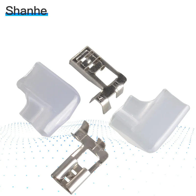 

6.3mm Crimp Terminal 50 Female Connector with 50 Case