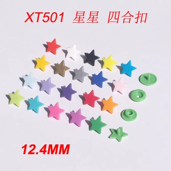 

Free shipping DHL Wholesale 50 Boxes/lot KAM Brand T5 Star Plastic Snap Buttons for Garments 60 Colors For Choice,1000 Sets/Box