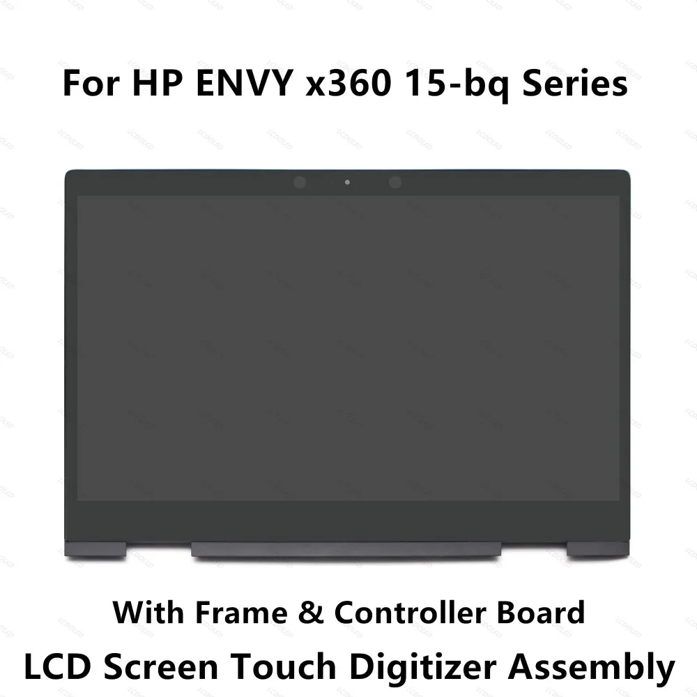 Сенсорный экран ЖК-дисплея в сборе + рамка для HP ENVY x360 15-bq102nl 15-bq004nc 15-bq100nc 15-bq000ur