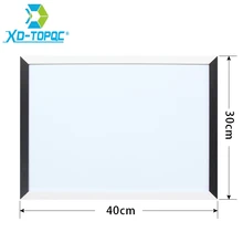 XINDI New 30*40cm Magnetic Whiteboard MDF Black & White Frame Wooden Drawing Board Home Decorative Notice Boards Hot Sale WB08