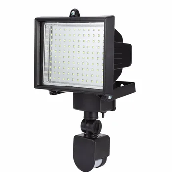 

120LED Solar Light Wall-mounted Outdoor Solar Spotlight Lamp with PIR-sensor Motion Detector BS3