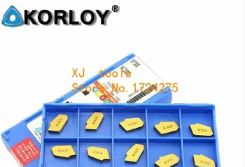 

SP300 NC3020 Korloy Brand Parting off carbide inserts,Parting off Plates for SPB Parting Blade,Suitable for processing of Steel