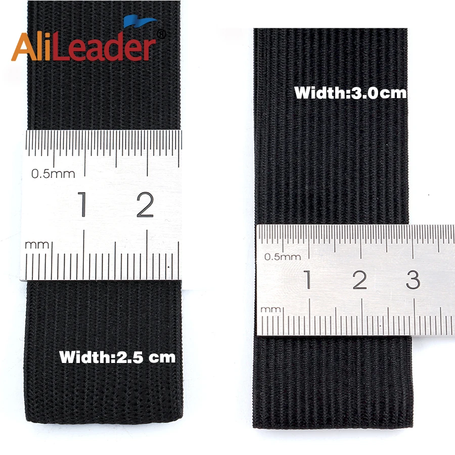 Alileader Cheap Elastic Band For Wigs Accessories High Quality Wig Making Materials Wig Caps For Making Closure wig Black Color Alileader Cheap Elastic Band For Wigs Accessories High Quality Wig Making Materials Wig Caps For Making Closure wig Black Color