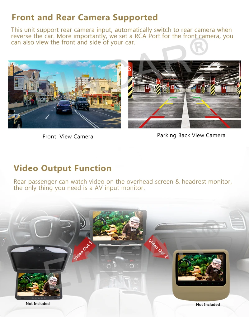 Discount CAM Android 6.0 2GB 10.1"2DIN Car GPS Radio Bluetooth Double DIN 3G Touch NO DVD 4