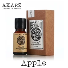 Óleo essencial de maçã akarz marca óleo natural cosméticos vela sabão aromas fazendo diy inodoro matéria prima óleo de maçã