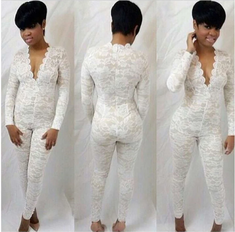 full lace jumpsuit