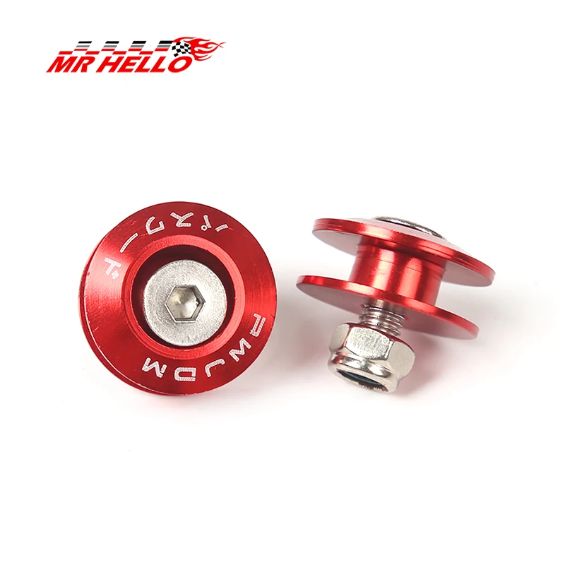 Quick Release Fasteners for Front Bumpers Rear Bumpers Trunk Hatch Lids