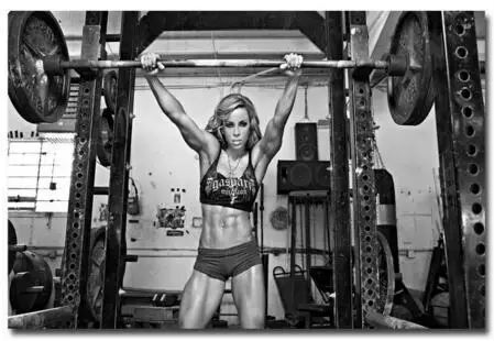 Bodybuilding Motivational Art Print Silk Poste Wall 12x18' 24x36' 24x48' | Дом и сад