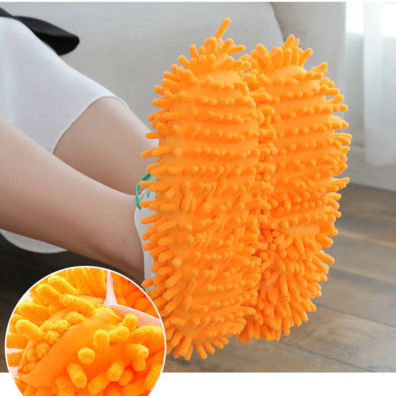 1Pcs Shoes Covers Mop Slipper Lazy House Floor Polishing Cleaning Easy Foot Sock Shoe Cover Mopping Lazy Shoe Cover Blue Purple (17)