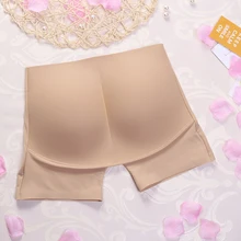 Для женщин трусики искусственная для ягодиц Pad хип комфорт нижнее белье трусы обильные ягодицы утолщение, с заниженной талией, женские Защитные шорты