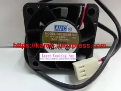 Новый Оригинальный AVC DB03828B12U-030 DC12V 0.82A 3,8 см 38*38*28 мм махрово вентилятор охлаждения