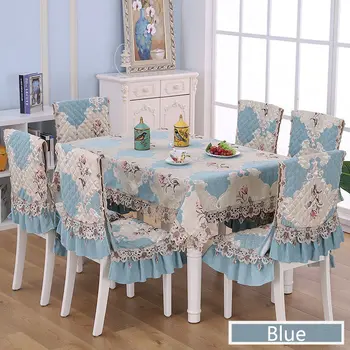 

Floral Printed Tablecloth Decorative Dinner Table Cloth Rectangle Desk Cloth European Style Table Cover For Home Decorations