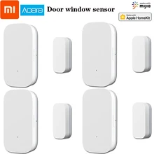 Xiaomi Aqara датчик окна двери Zigbee умный дом Комплект умный пульт дистанционного управления Zigbee беспроводное соединение работает с Mijia Aqara концентратор
