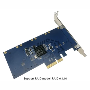 

PCI-E Express to msata ssd extension Connector Control Card Converter with RAID