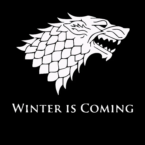 12x14 см Got House Stark Виниловая наклейка для автомобиля художественная Наклейка на