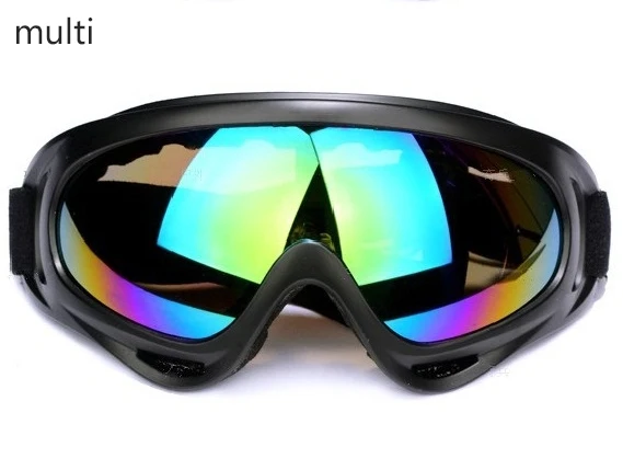 Ветрозащитный очки мотоцикл очки гонщика пыле Велоспорт велосипедный спорт велосипед Мотокросс открытый Googles мотоциклетные очки - Цвет: Muti