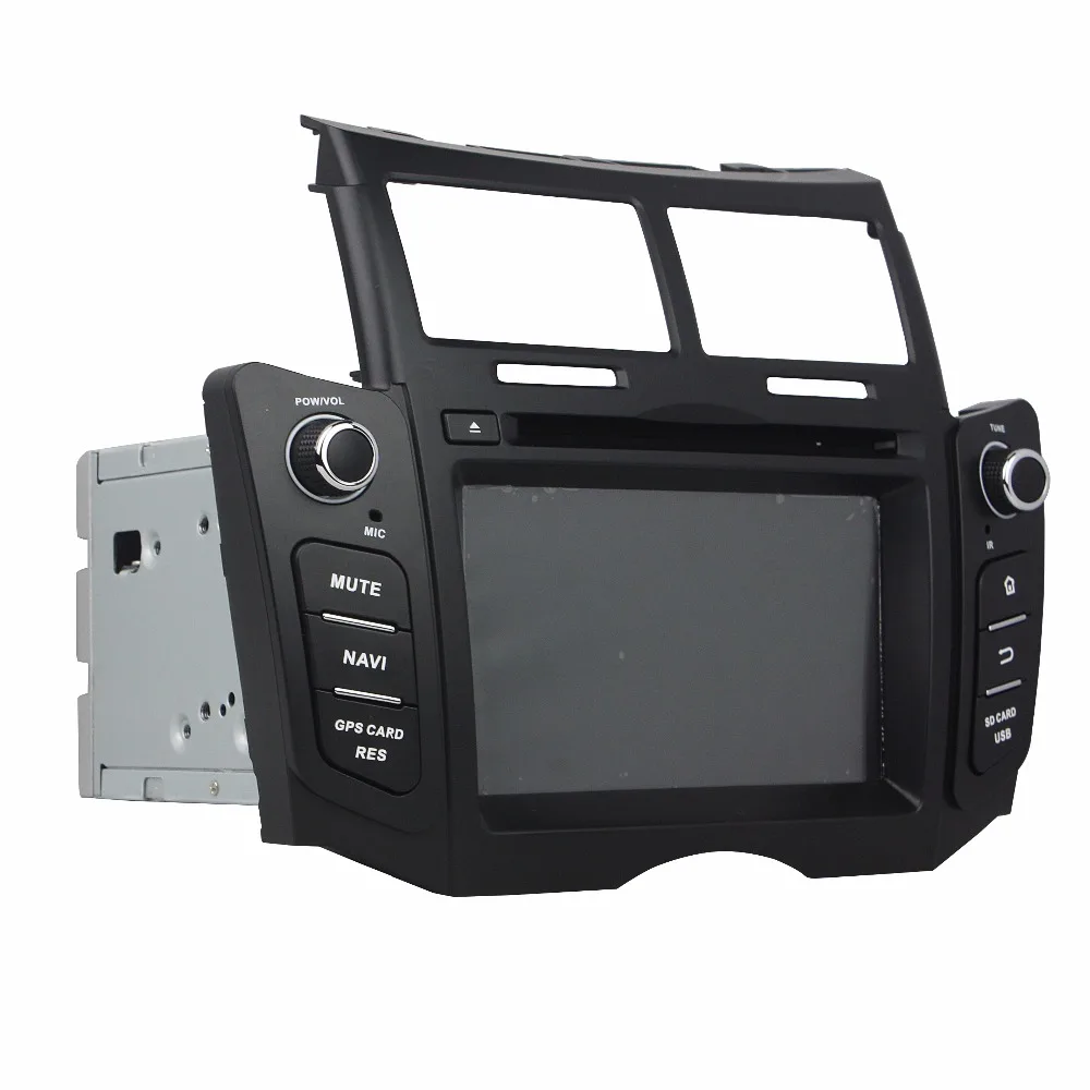Best 4GB RAM Octa Core 6.2" Android 9.0 Car Radio DVD Player for Toyota Yaris 2005-2011 GPS Bluetooth WIFI USB Mirror-link 4